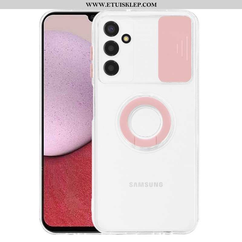 Etui do Samsung Galaxy A14 / A14 5G Przezroczysty Z Pierścieniem Podtrzymującym